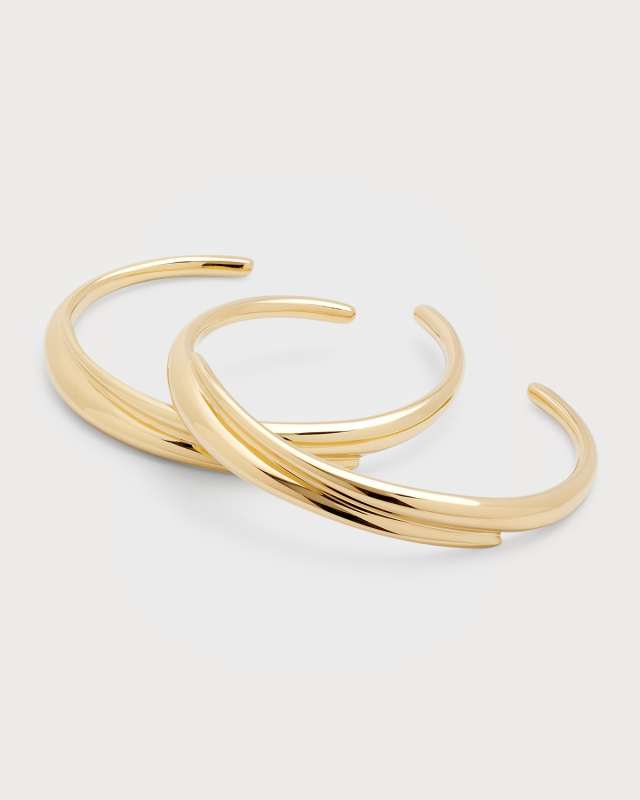Amali Stacking Cuffs, Set of 2